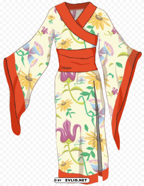 Kimono Isolated Object on HighQuality Transparent PNG