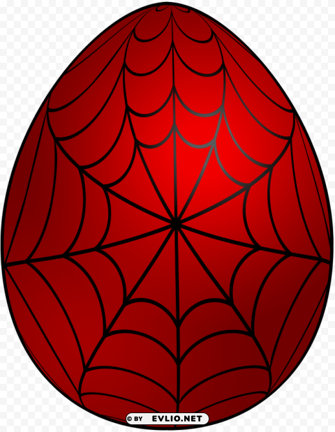 spiderman easter egg Transparent PNG Illustration with Isolation