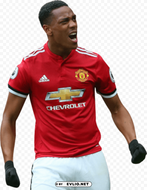 anthony martial Transparent PNG Isolated Element with Clarity