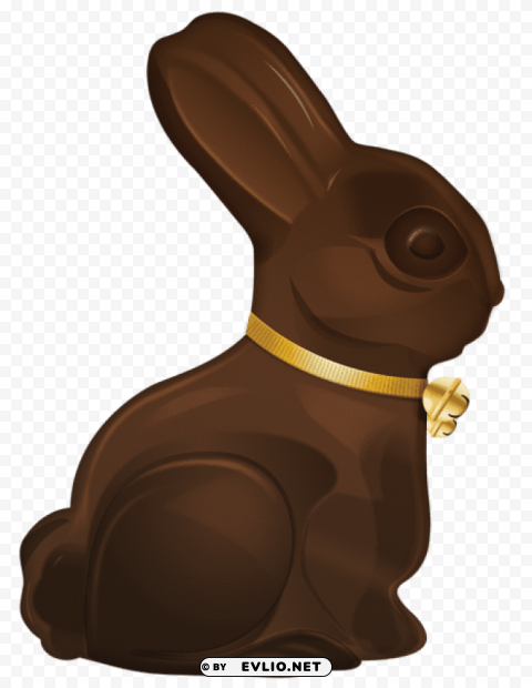 easter choco bunny HighQuality Transparent PNG Isolated Artwork