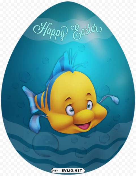 kids easter egg flounder PNG Image Isolated on Clear Backdrop
