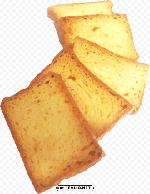 rusk PNG graphics with transparent backdrop