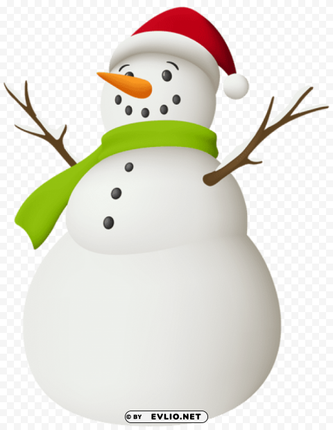 snowman Clear PNG file