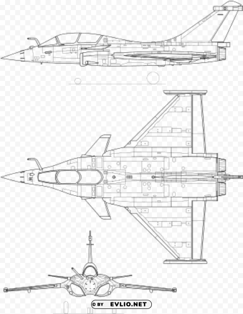 rafale fighter jet design Isolated Object on Transparent PNG