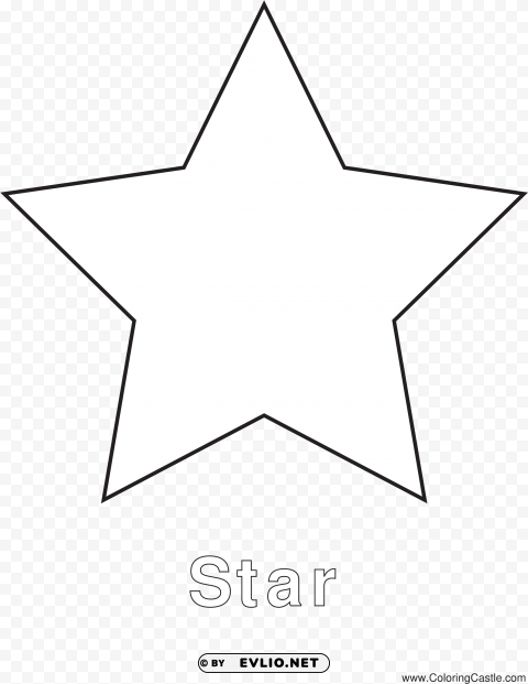 simple star template christmas - shapes coloring pages star PNG transparent graphics comprehensive assortment