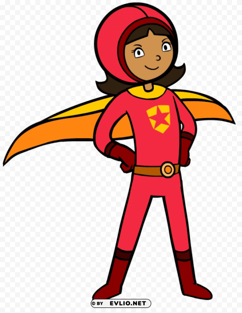 wordgirl PNG Image Isolated with Transparent Clarity