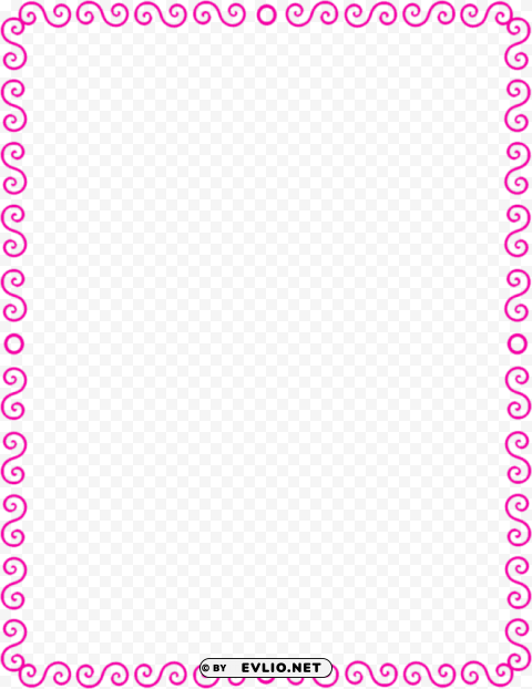 border pink page frames spiral border s spiral edge s spiral border bphiyd ClearCut Background PNG Isolated Subject