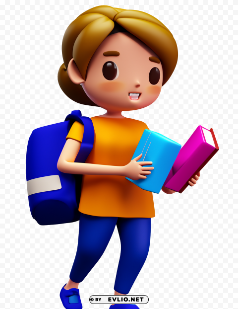 Female Student Transparent Image