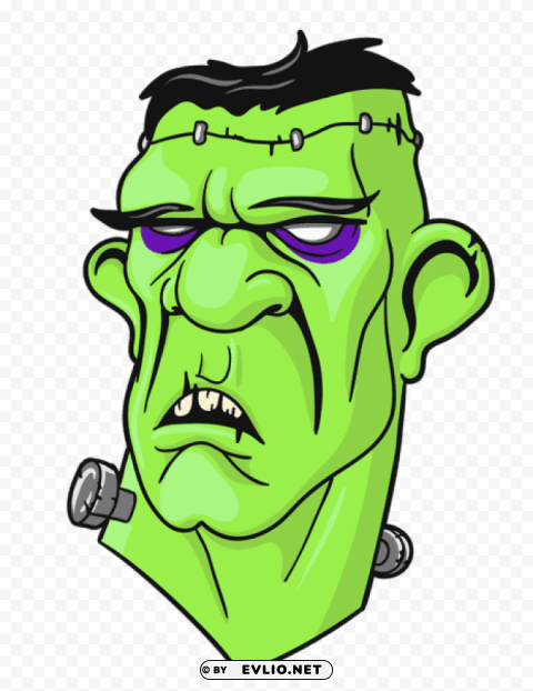 frankenstein head PNG graphics with alpha transparency broad collection