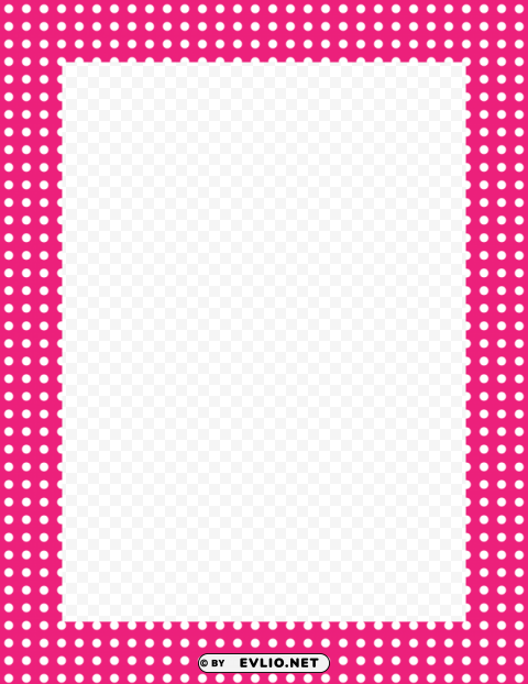 fuchsia border frame PNG images with no background free download