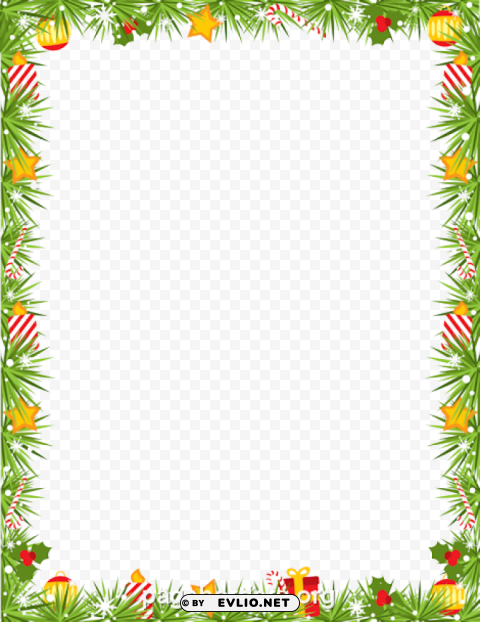 Garland Frame PNG With No Background For Free