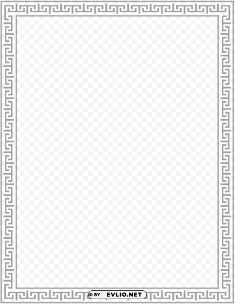 gray border frame PNG Image with Isolated Artwork