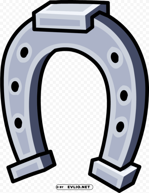 horseshoe PNG Graphic Isolated with Transparency clipart png photo - eb1cb415