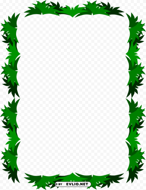 Leaf Frame Image PNG With Transparent Background Free