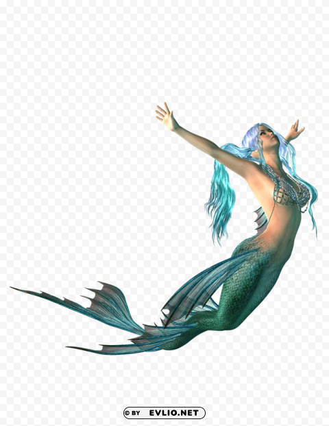 mermaid swimming up PNG images for merchandise PNG transparent with Clear Background ID 13441d7e