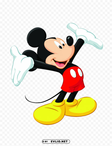 smiling mickey PNG images with no watermark clipart png photo - db3ad31e