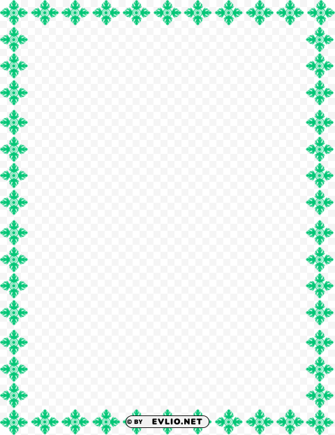 teal border frame Clear background PNG clip arts png - Free PNG Images ID 62c1dabf