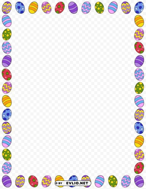  Easter Frame PNG Files With Transparent Elements Wide Collection
