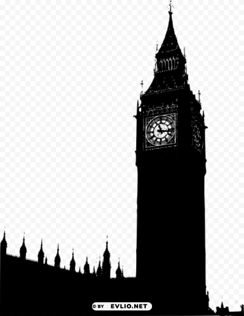 Big Ben PNG For Educational Projects