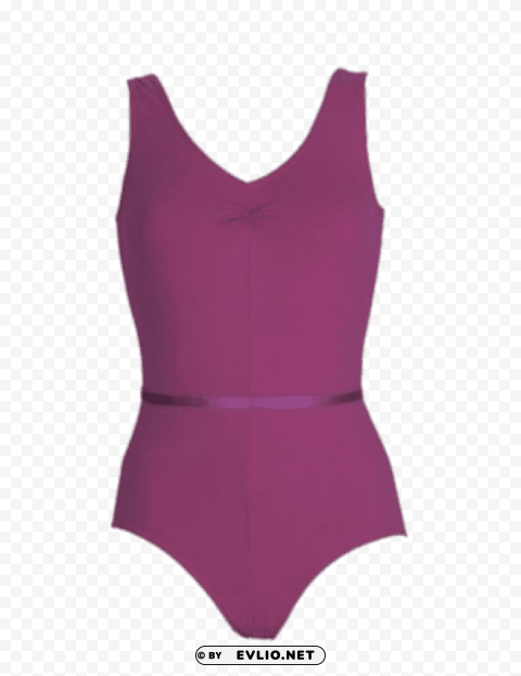 gymnastics mauve leotard Isolated Subject on Clear Background PNG