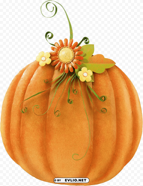 harvest pumpkin wall decor Isolated Item in HighQuality Transparent PNG