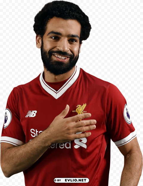 PNG image of Mohamed Salah PNG images with clear cutout with a clear background - Image ID 15642f29