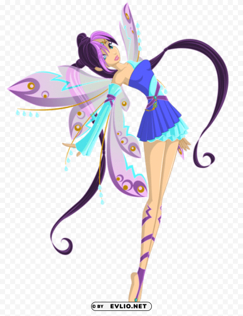 Purple Fairy Clip-art Transparent PNG Picture