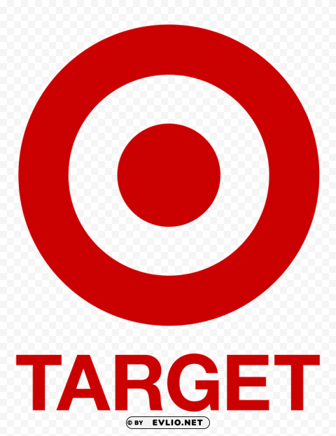 target logo Isolated Subject on Clear Background PNG