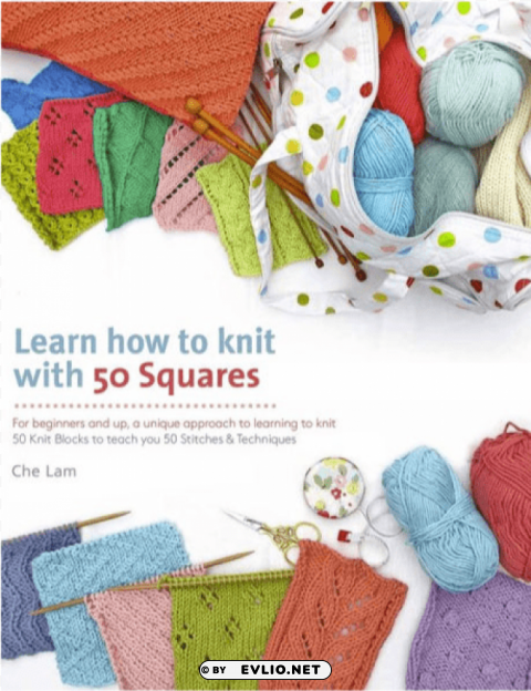 learn how to knit with 50 squares h to learning to PNG for use