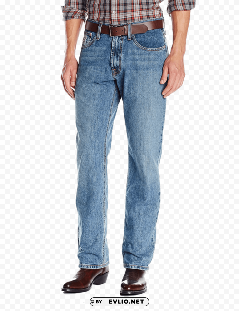 men jean PNG Image with Transparent Isolated Design
