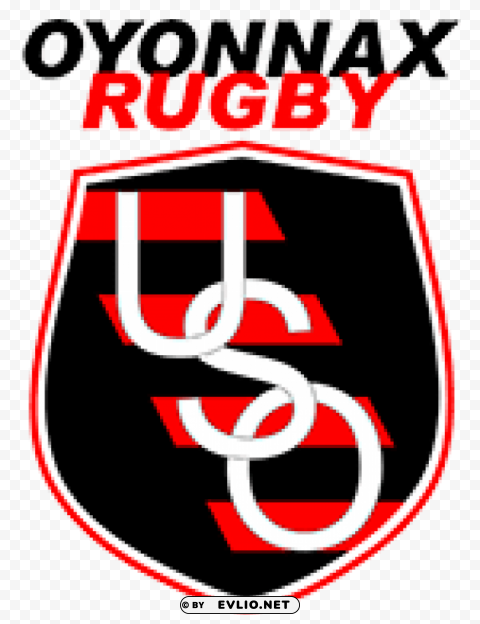 oyonnax rugby logo Isolated Icon on Transparent PNG