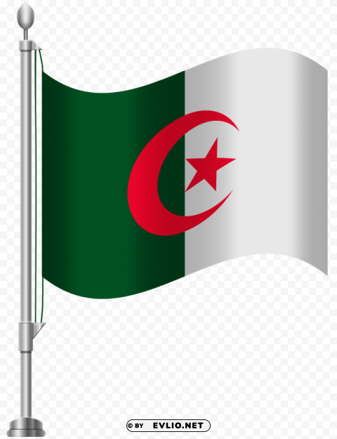 algeria flag Transparent background PNG stockpile assortment