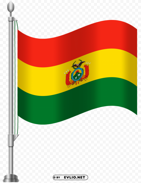 bolivia flag Transparent PNG images for graphic design