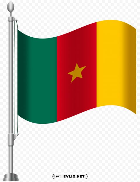 cameroon flag Transparent PNG Isolated Graphic Design clipart png photo - d7a2c14e