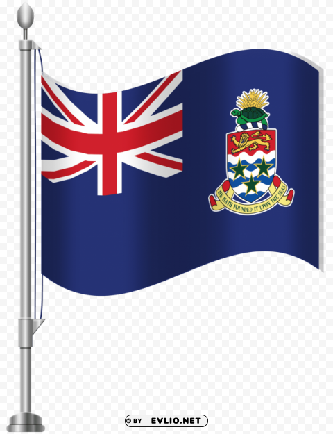 cayman islands flag Isolated Illustration in HighQuality Transparent PNG