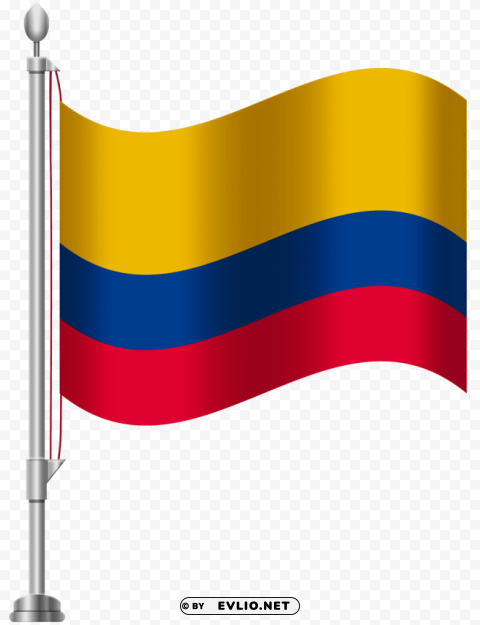 Colombia Flag PNG Files With No Backdrop Required