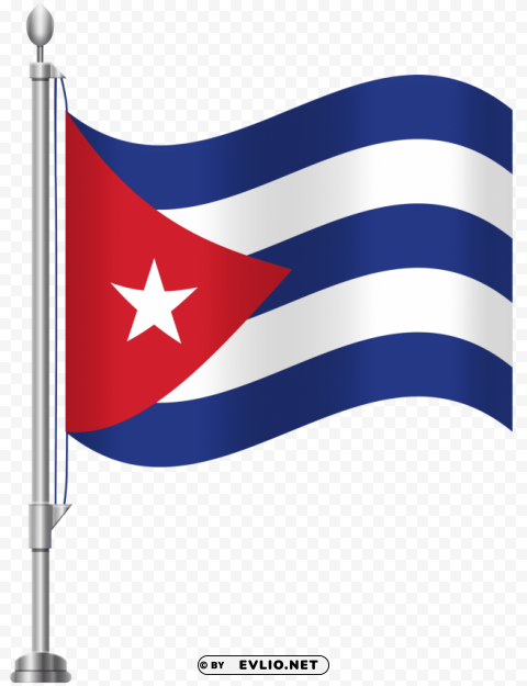 cuba flag PNG for educational use clipart png photo - c3c67788