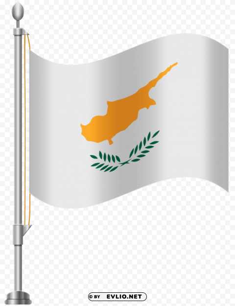 cyprus flag Isolated Design Element in Transparent PNG