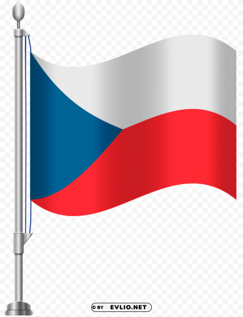 czech republic flag Isolated Graphic with Transparent Background PNG
