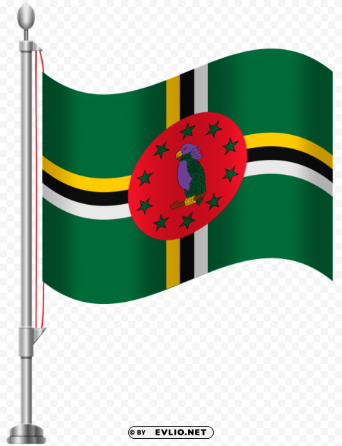 dominca flag Isolated Subject in Clear Transparent PNG clipart png photo - dd85a970