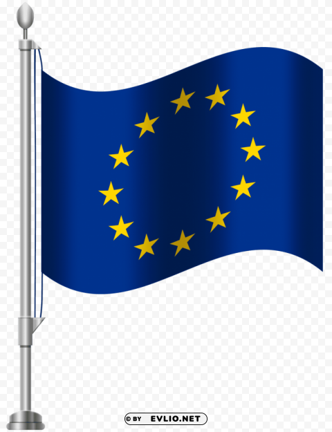 european union flag PNG for t-shirt designs