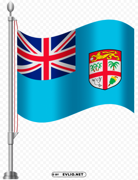 fiji flag Isolated Icon with Clear Background PNG