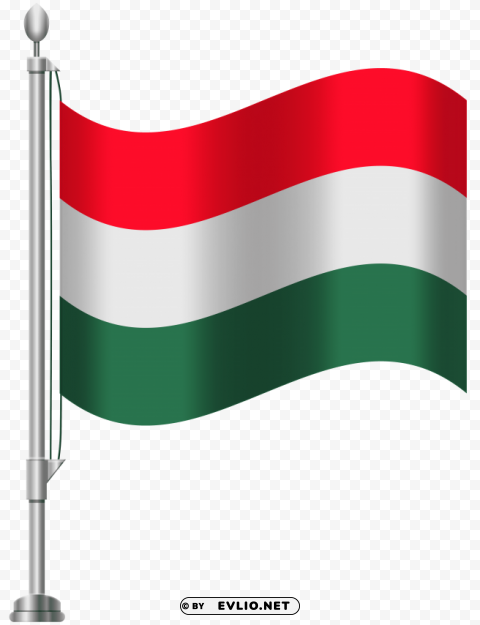hungary flag Clear Background PNG Isolated Element Detail