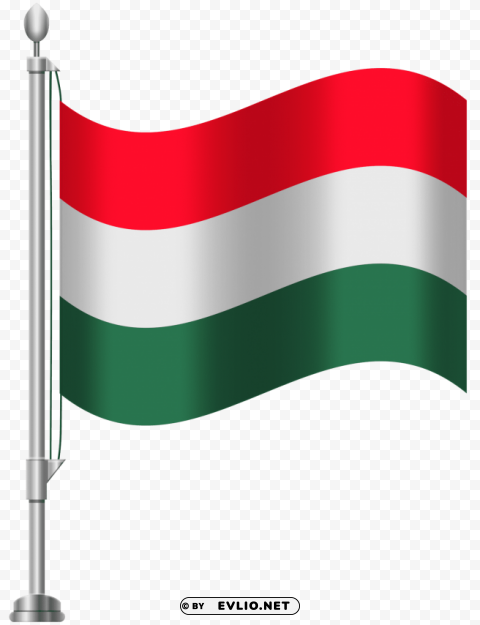 Hungary Flag PNG Design