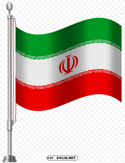 iran flag Clear Background PNG Isolated Item clipart png photo - 97021ab6