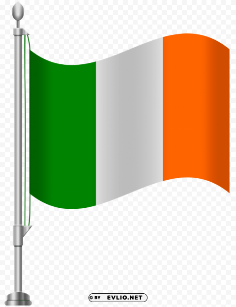 ireland flag Clear Background PNG Isolation