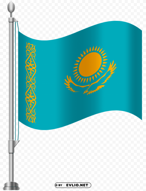 kazakhstan flag Clear PNG graphics