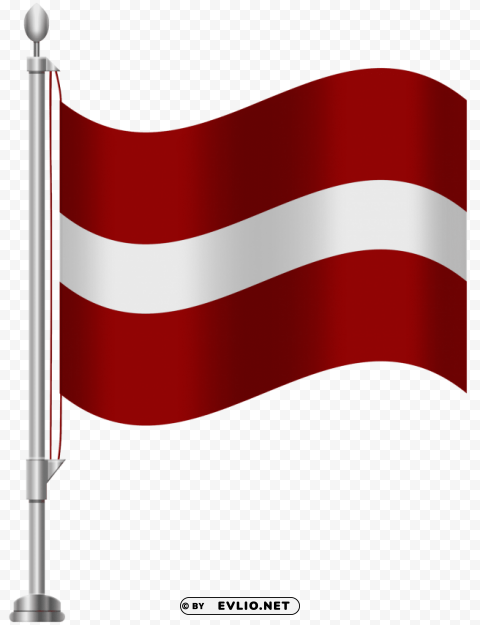 latvia flag PNG for overlays