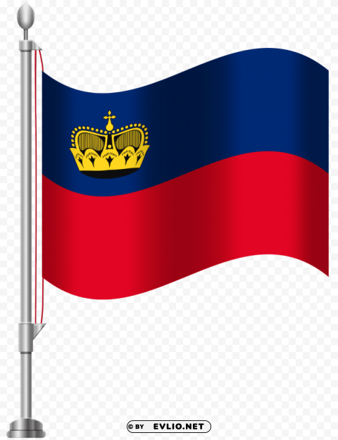 liechtenstein flag Isolated Graphic on HighResolution Transparent PNG