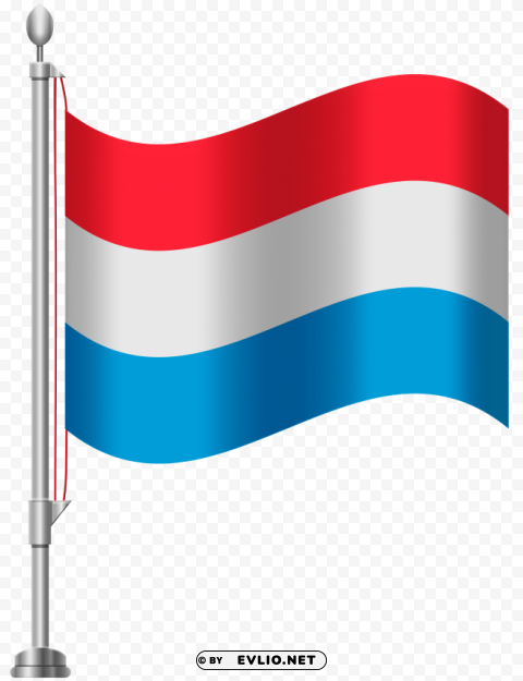 luxembourg flag ClearCut Background Isolated PNG Graphic Element